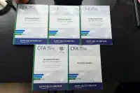CFA KAPLAN SCHWESER books