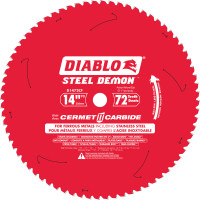Diablo - Lame scie circ. Cermet II Steel DemonMC, 14" - NEUF