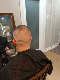 Barbier à domicile / Barber mobile service