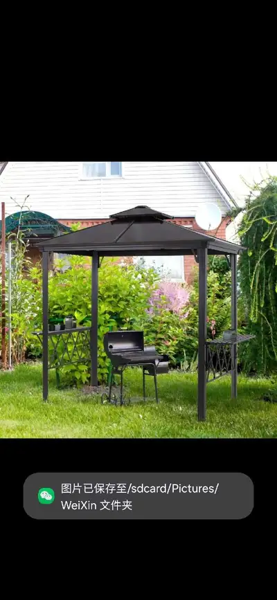 Outdoor Hardtop Grill Gazebo Cooking BBQ Canopy, View more