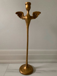 UNIQUE WINGED CANDLESTICK