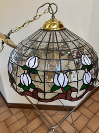 Hand Made Tiffany Ceiling Lamp