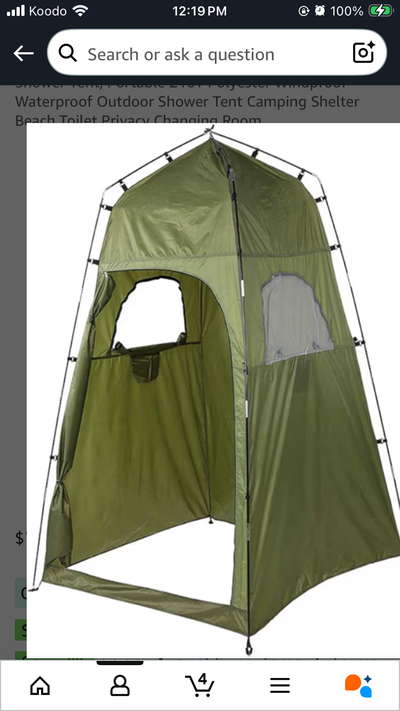 Shower Tent, View more