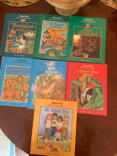 NEW KID’S HARDCOVER BOOKS ! ‘ TREASURE TREE ‘ 7 IN TOTAL ! , View more