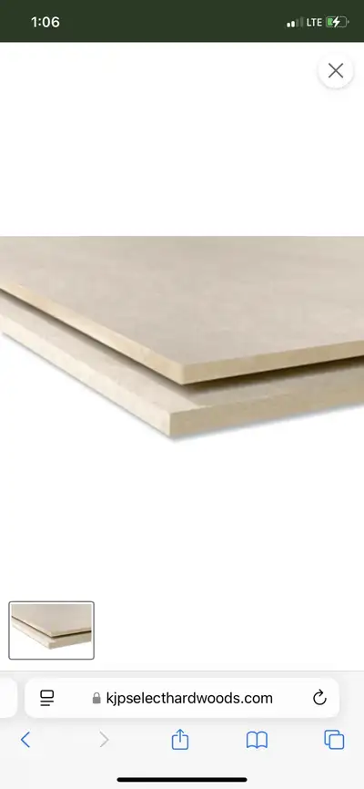 MDF. Exterior Water Resistant 4 x 8 x3/4”sheets primed 4 Sheets, View more