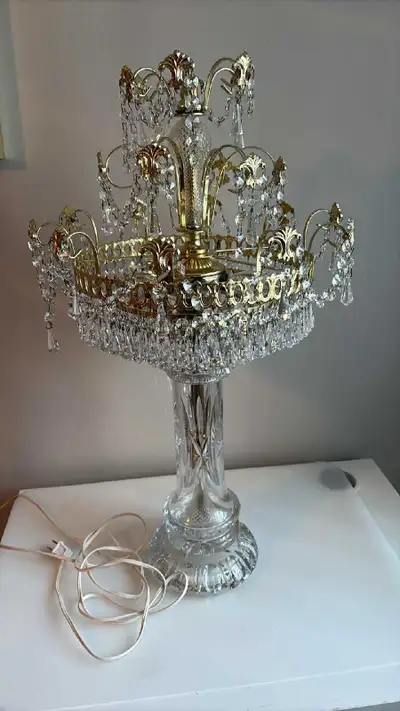 Crystal lamp, View more