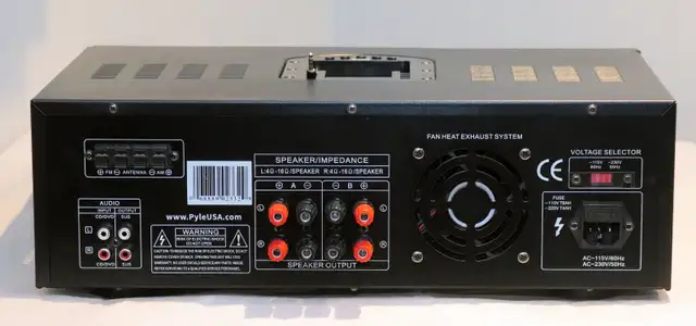 Pyle Hybrid Amplifier PT270AIU – Home Audio Receiver in Stereo Systems & Home Theatre in Mississauga / Peel Region - Image 6