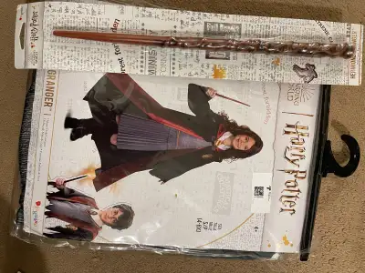 Hermione Costume and wand, View more