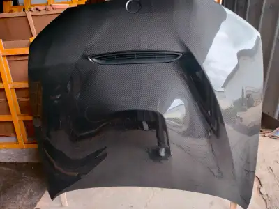 Secure your GTS hood with us while in stock. Real carbon fiber, all photos are confirmed installatio...