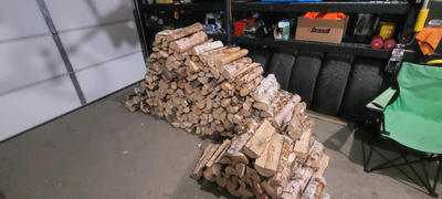 Selling premium dry ready to burn, tamarack/ spruce firewood $45 per bag approx 132 lbs 2 bags for $...