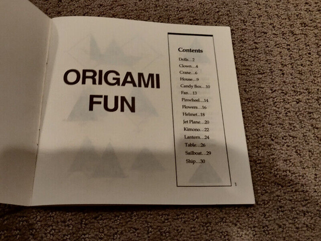 Origami Animals / Origami Fun - For Kids - Paper Folding in Hobbies & Crafts in Calgary - Image 3