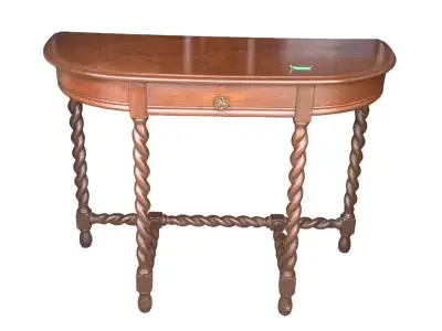 Antique Jacobin Style Wooden Entrance Table Krug Console Table, View more