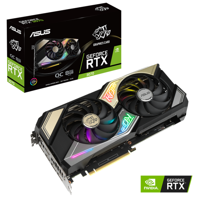 Asus Gaming GeForce RTX 3070 OC Graphics Card in System Components in City of Toronto - Image 2
