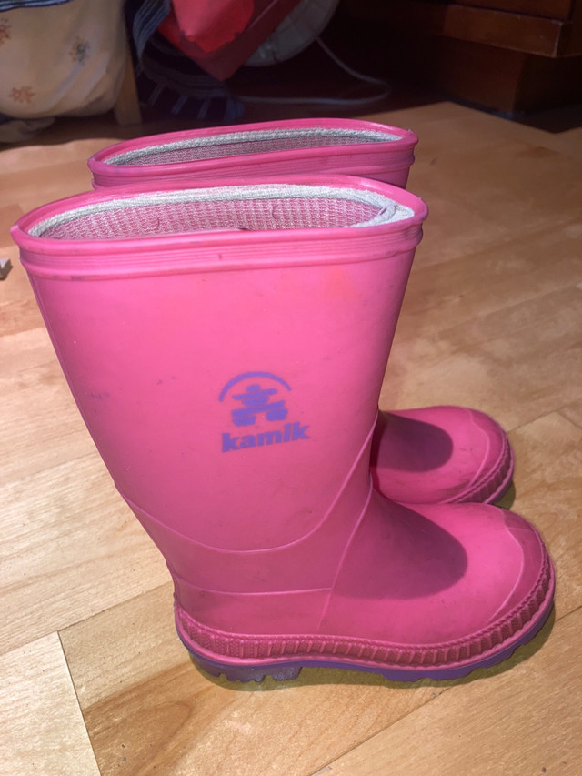 Bottes pluie Kamik  8 (enfant) dans Enfants et jeunesse  à Ville de Montréal