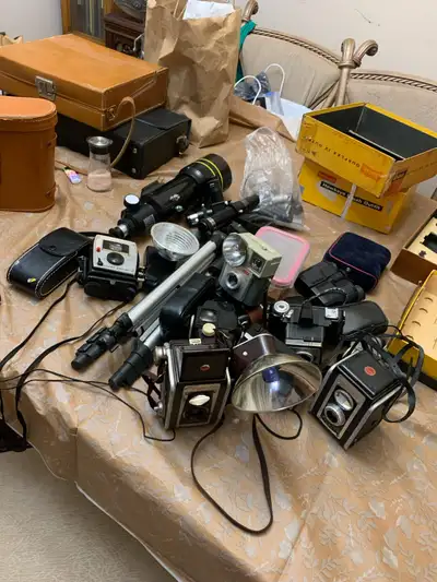 Vintage Camera and Photography Equipment Lot, View more