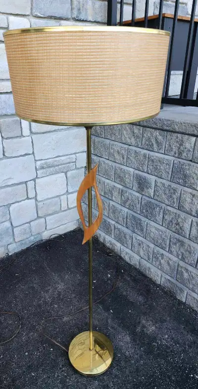 MID-CENTURY 1960'S TRI LIGHT FLOOR LAMP, View more