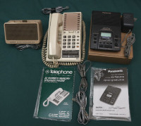 Corded Telephone Package. Phone, Speaker Ph, Answering Machine.
