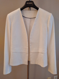 New white summer jacket