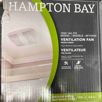 BNIB Hampton Bay Bathroom fan 