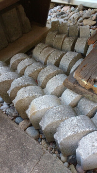 Blocks - great for controlling erosion