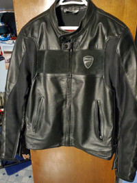 manteau cuir moto dainese company c2 ducati