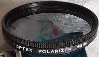 OPTEX CIRCULAR POLARIZER FILTER -52mm