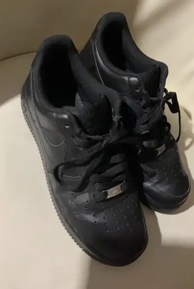 Women’s Black Nike Air Force’s, View more