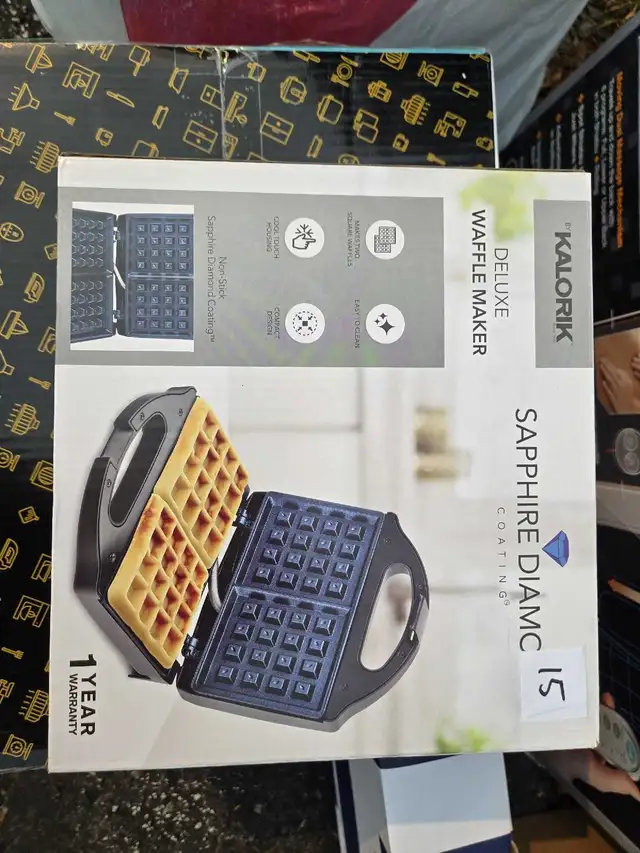Kalorik Deluxe Waffle Maker