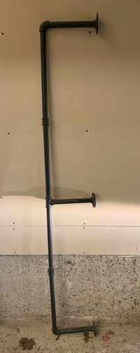 Industrial pipe multipurpose hanging rack