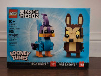 LEGO 70559 Looney Tunes Brickheadz Road Runner & Wile E. Coyote