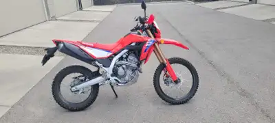 Selling my Honda CRF300L because I am going to leave Canada. It is less than a year old and has curr...