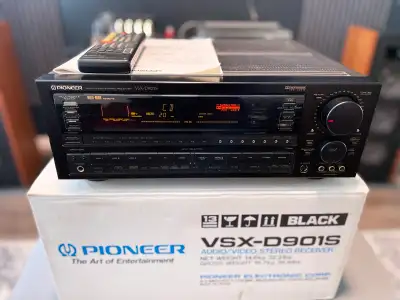 PIONEER VSX-D901S - vintage receiver / amplifier - 125W, View more
