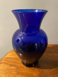 Cobalt Coloured Vase.