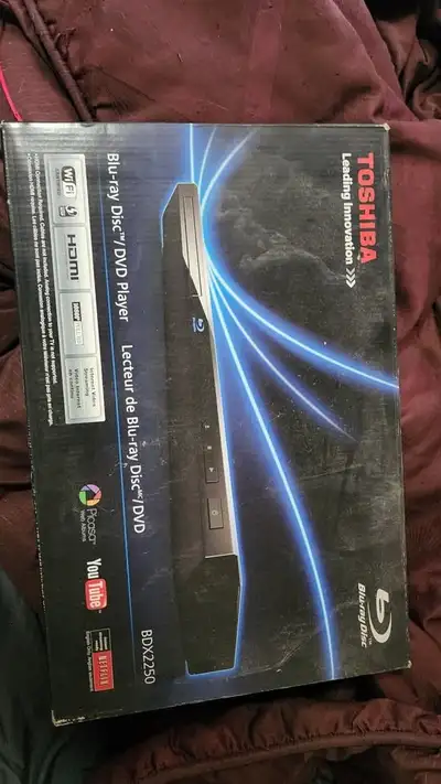 Toshiba BDX2250 Blu-Ray Player BRAND NEW IN BOX! 150$ obo, View more