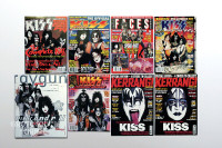 Kiss The Official Kiss Magazines – Lot de 16 magazines