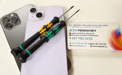 iPhone Screen Replacement by Certified Technician , View more
