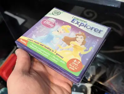 [Brande new, sealed] Disney Princess, LeapFrog cartridge for Leapster Explorer Learning System Trade...