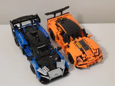 LEGO Technic bundle Corvette ZR1 and McLaren Senna GTR, View more