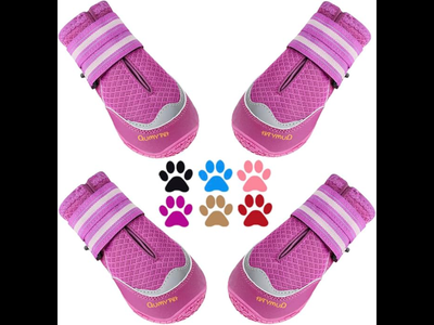 Dog Mesh Breathable Nonslip Walking Shoes - Boots, View more