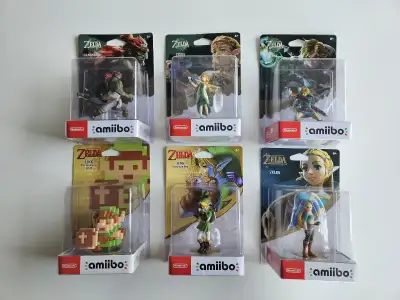Amiibo legend of Zelda brand new, unopened , View more
