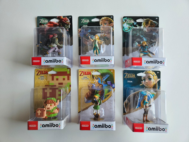 Amiibo legend of Zelda brand new, unopened  in Nintendo Switch in Edmonton