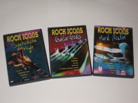 Rock Icons - Hard Rockin & Guitar Gods & Psychedelic High DVDs