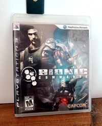 Bionic commando jeu vidéo gaming sur PS3 Playstation 3