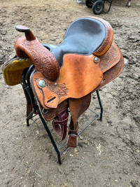 Showman Cutting Saddle