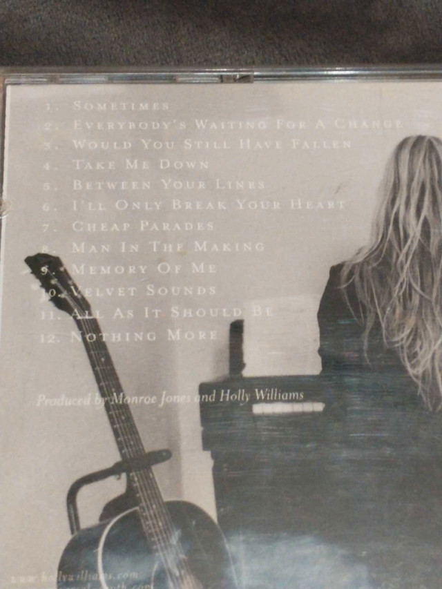 Holly Williams - The Ones We Never Know 2004 CD in CDs, DVDs & Blu-ray in City of Toronto - Image 3