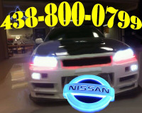 NISSAN LUMIÈRES LED HEADLIGHTS HID XENON LIGHTS CAR AUTO HI LOW