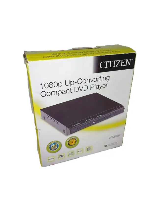 Citizen DVD player CDVD-667- NEW IN BOX