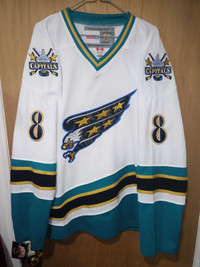 2005 Alexander Ovechkin Washington Capitals NHL ccm jersey xl 