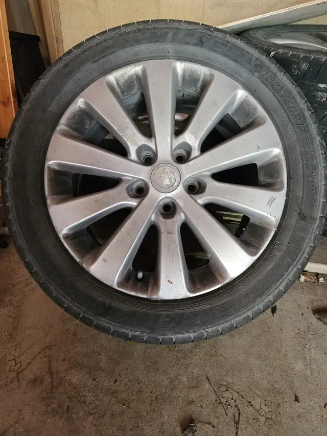 2015 Buick Verano OEM Alloy Wheel Set in Tires & Rims in Kawartha Lakes - Image 6