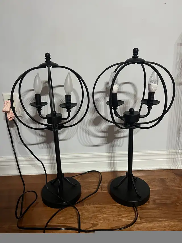 Nearly new elegant nice table lamps work perfectly fine $39 ea! in Indoor Lighting & Fans in Markham / York Region - Image 4